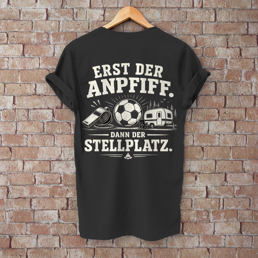 Herren T-Shirt ERST DER ANPFIFF.