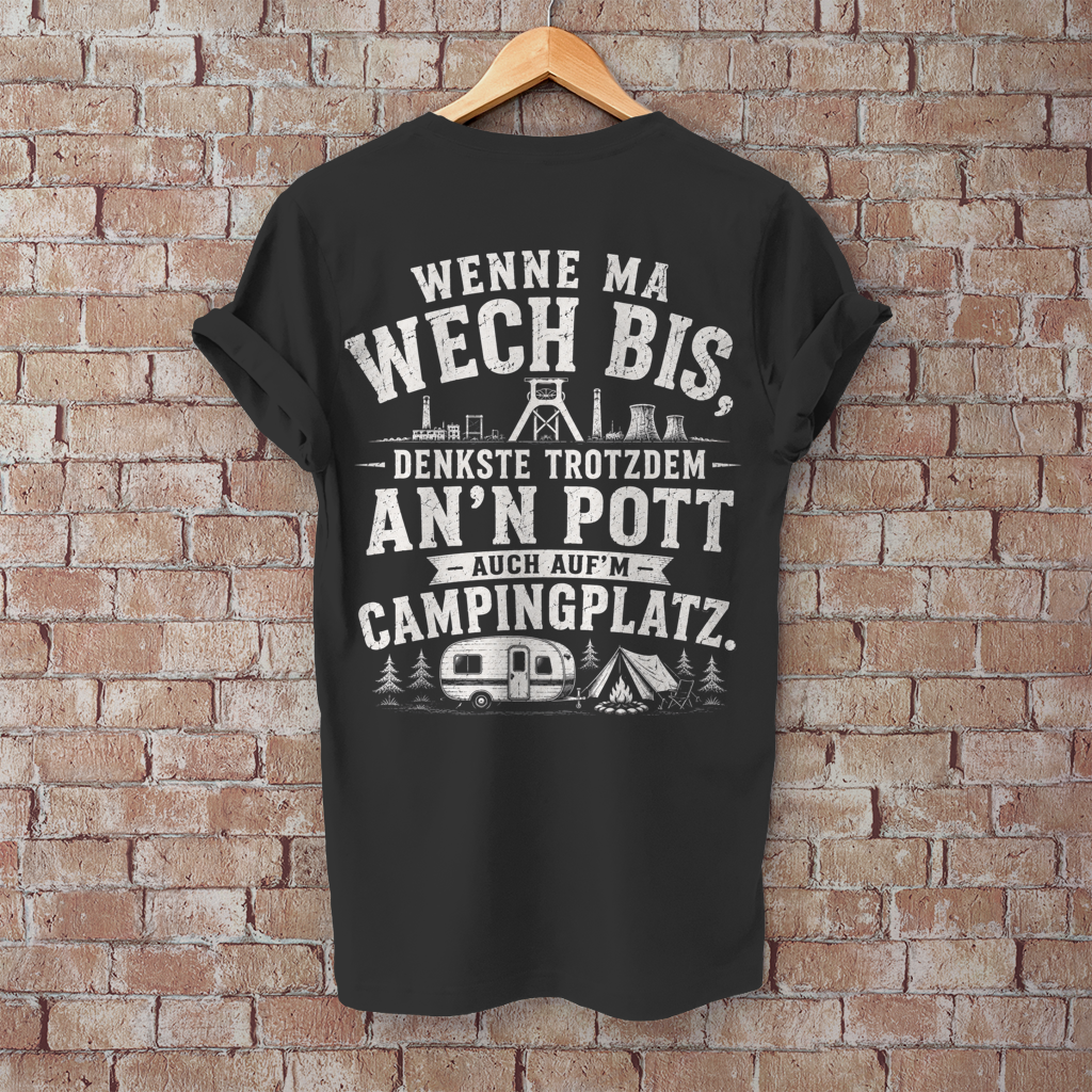 Herren T-Shirt, WENNE MA WECH BIST