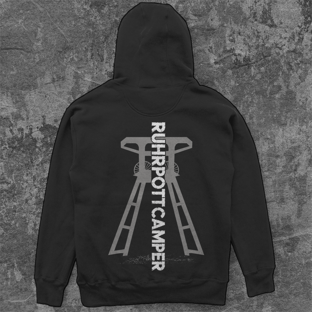 RUHRPOTTCAMPER Unisex Oversize Hoodie Pottfrei