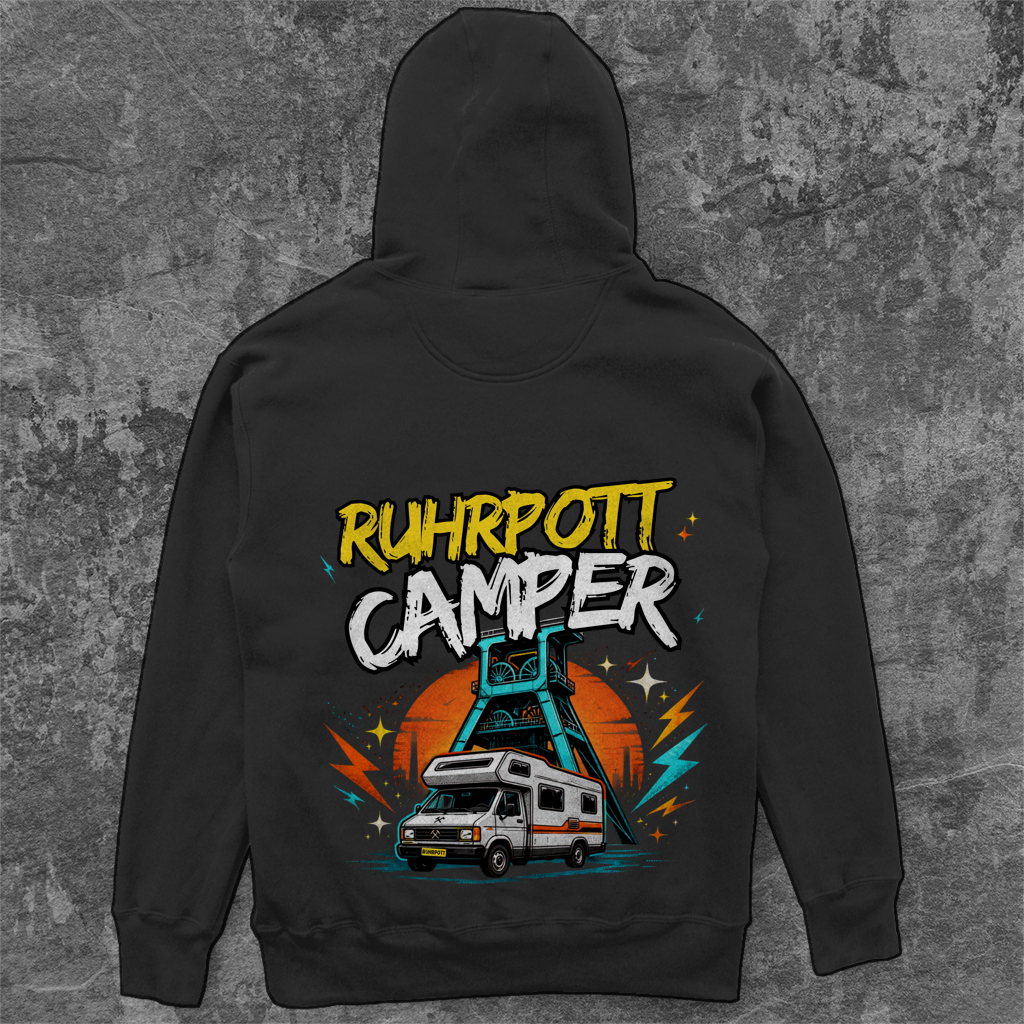 RUHRPOTT CAMPER Unisex Oversize Hoodie Pottfrei