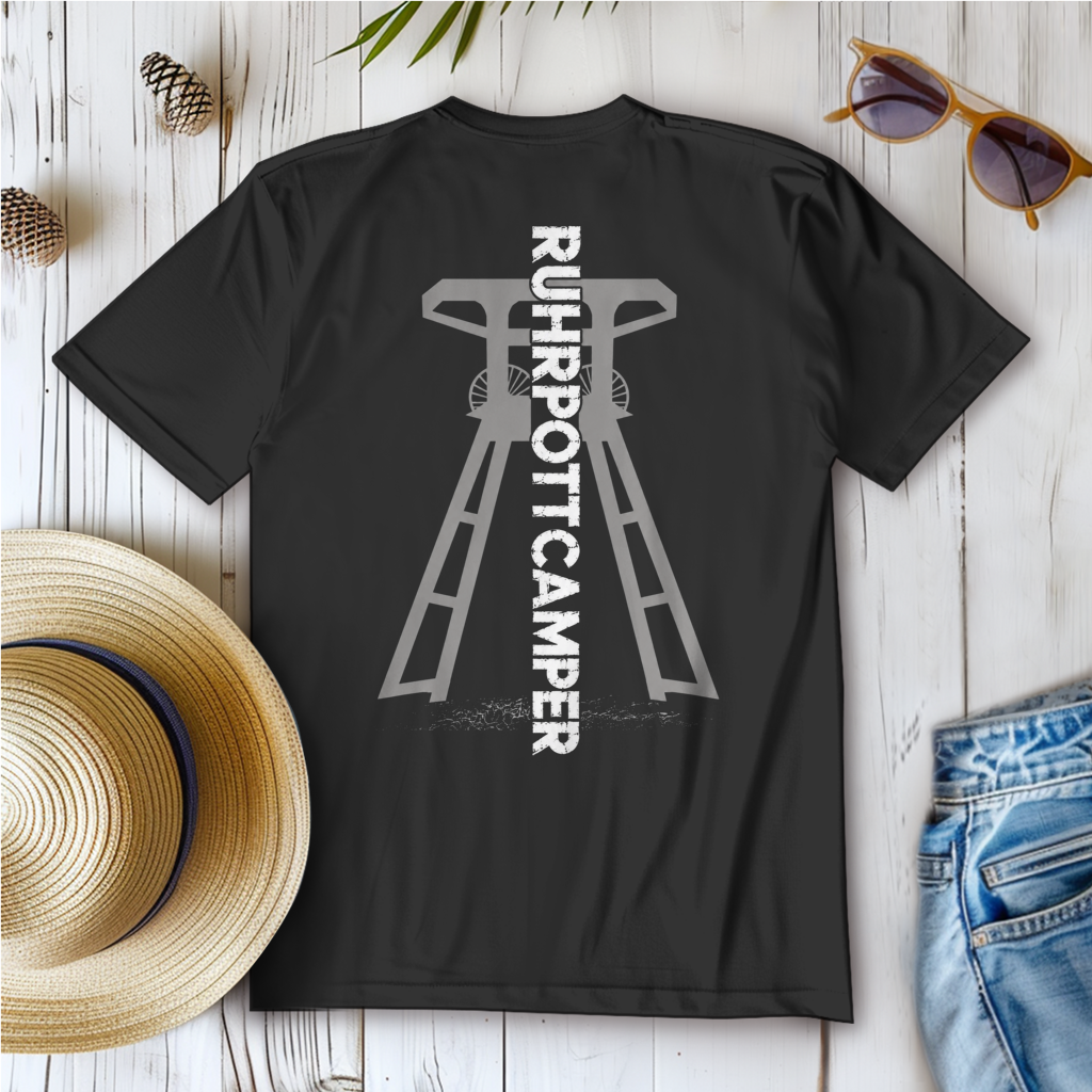 RUHRPOTT CAMPER – Förderturm-Damen T-Shirt POTTFREI