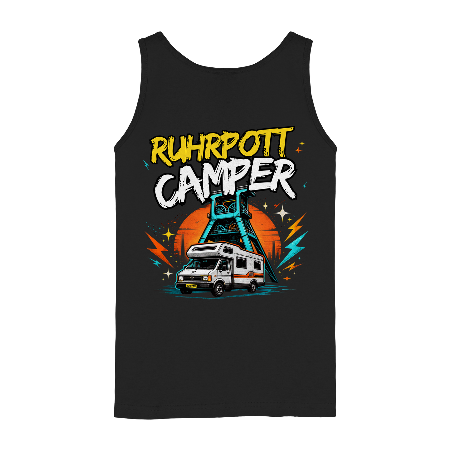 RUHRPOTT CAMPER - Ladies Tank-Top