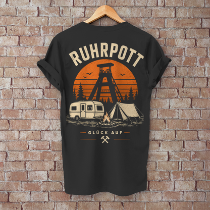 Herren T-Shirt RUHRPOTT GLÜCK AUF
