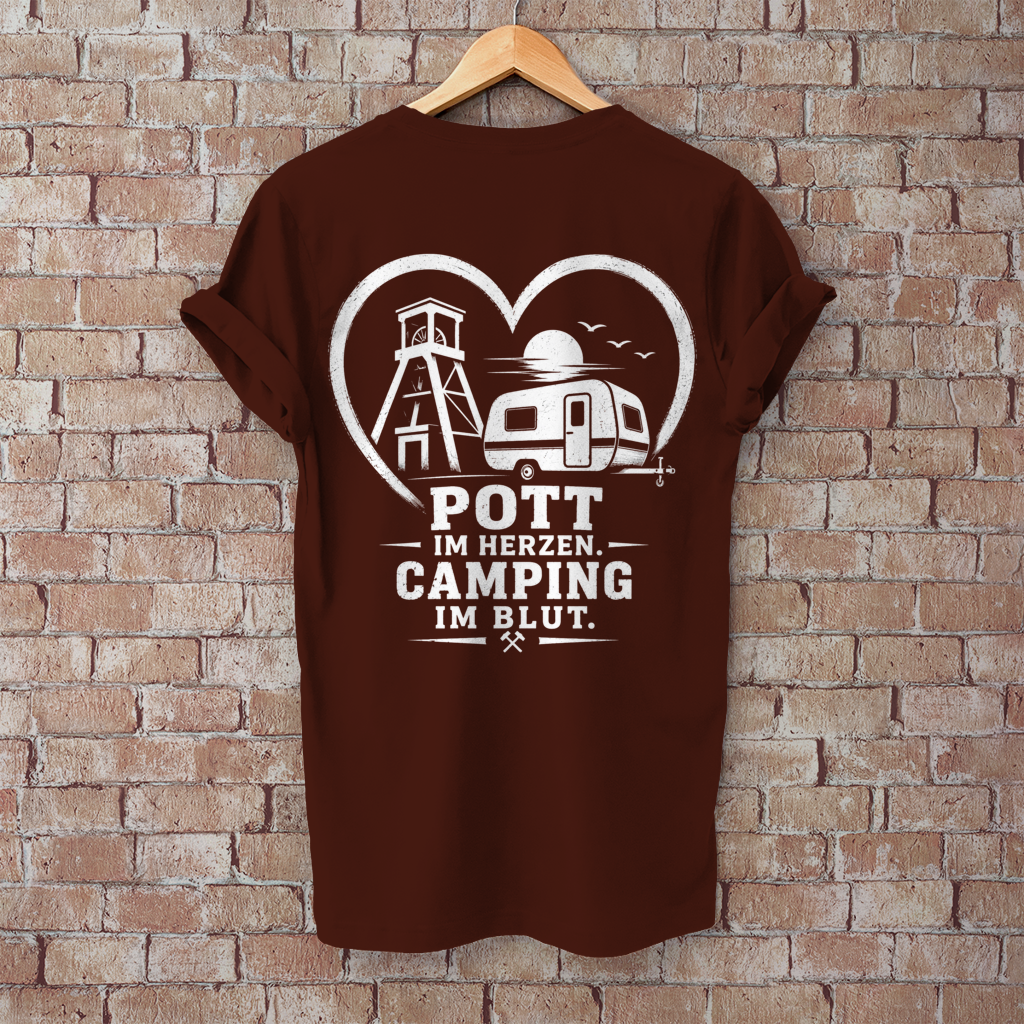 POTT IM HERZEN - Herren T-Shirt, POTTFREI