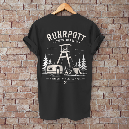 Herren T-Shirt, RUHRPOTT ZU HAUSE IM REVIER