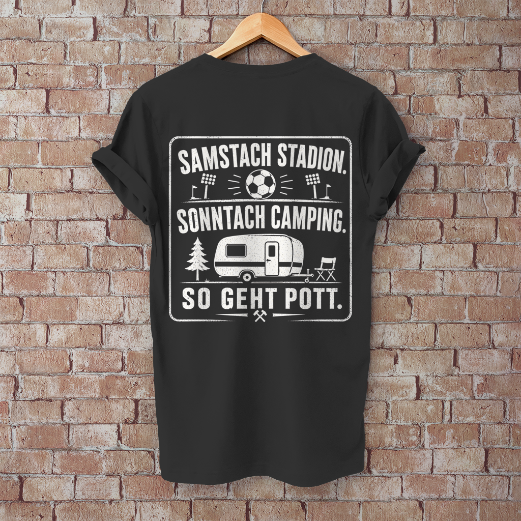 Herren T-Shirt, SAMSTACH STADION