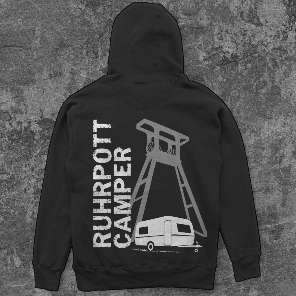 RUHRPOTT CAMPER Unisex Oversize Hoodie Pottfrei