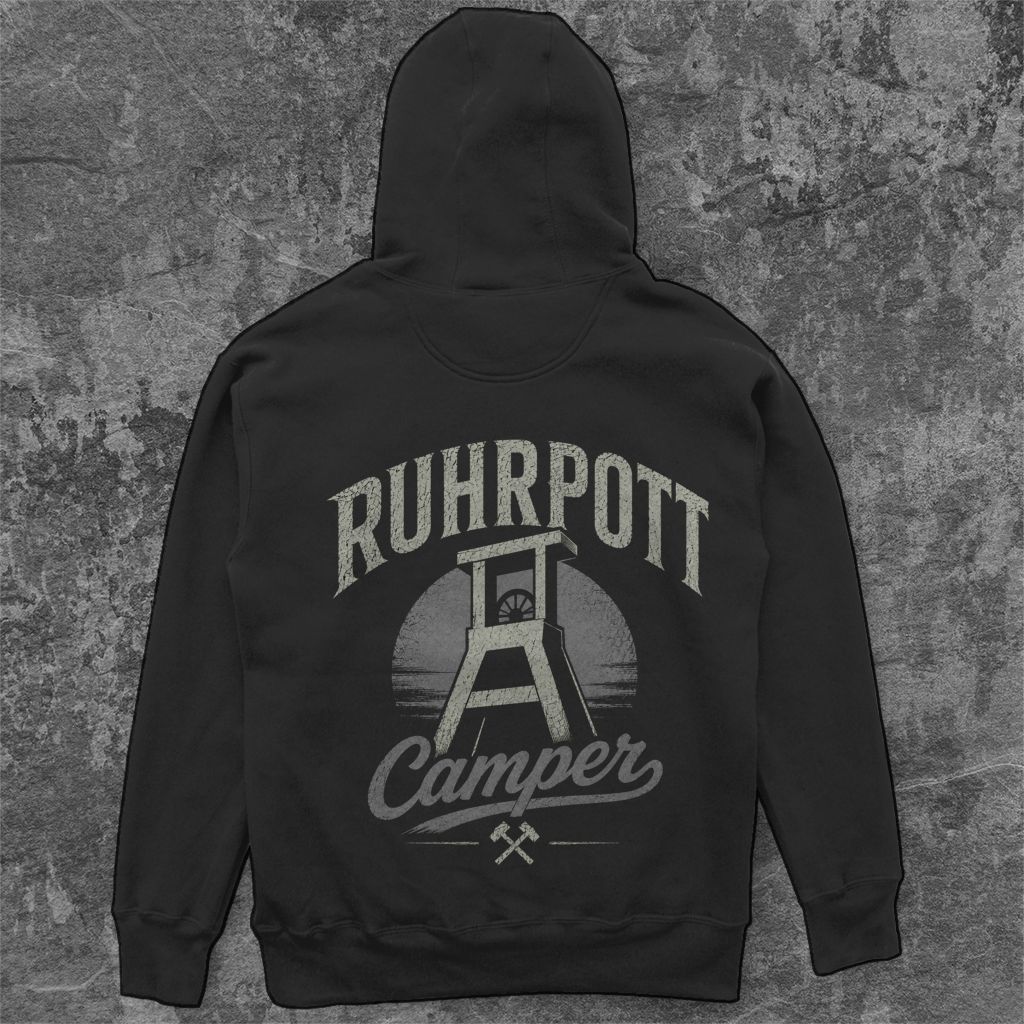 RUHRPOTT CAMPER Unisex Oversize Hoodie Pottfrei