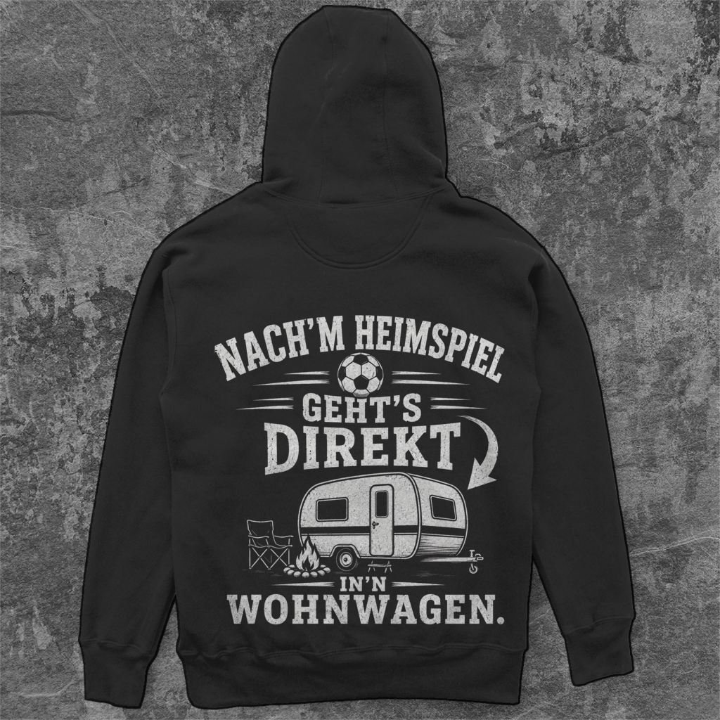 NACHE´M HEIMSPIEL RUHRPOTT CAMPER Unisex Oversize Hoodie Pottfrei