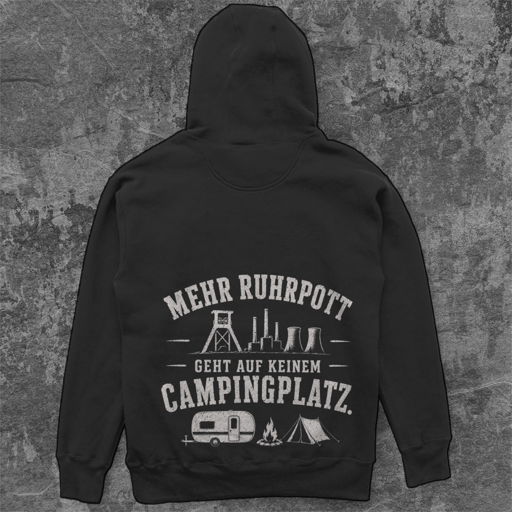 MEHR RUHRPOTT RUHRPOTT CAMPER Unisex Oversize Hoodie Pottfrei