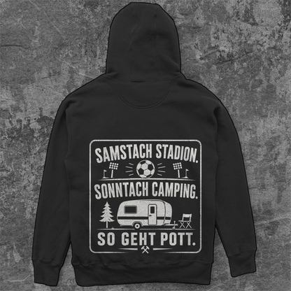 SAMSTACH STADION  Unisex Oversize Hoodie Pottfrei