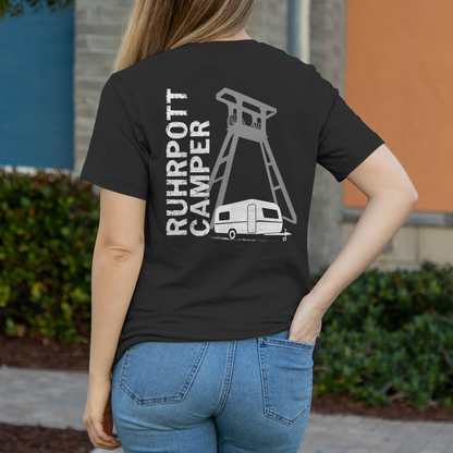 RUHRPOTT CAMPER Damen T-Shirt POTTFREI RUHRPOTTCAMPER