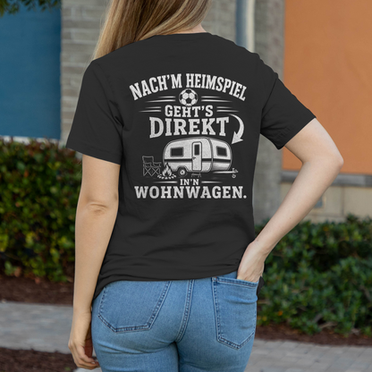 NACH´M HEIMSPIEL Damen T-Shirt RUHRPOTTCAMPER POTTFREI
