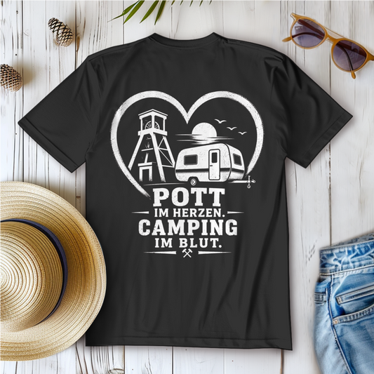 POTT IM HERZEN -Damen T-Shirt POTTFREI