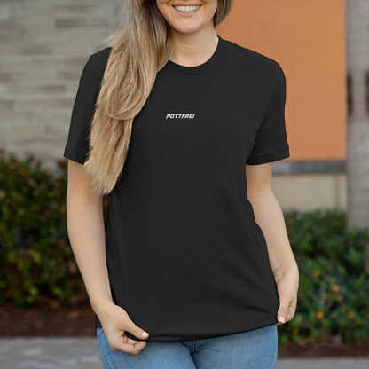 SCHICHT VORBEI Damen T-Shirt RUHRPOTTCAMPER POTTFREI