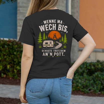 WENNE MA WECH BIS Damen T-Shirt RUHRPOTTCAMPER POTTFREI
