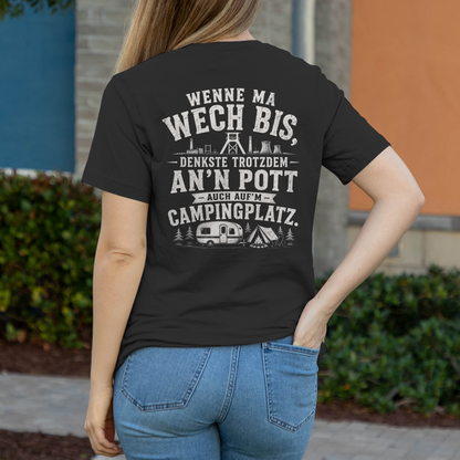 WENNE MA WECH BIS Damen T-Shirt RUHRPOTTCAMPER POTTFREI