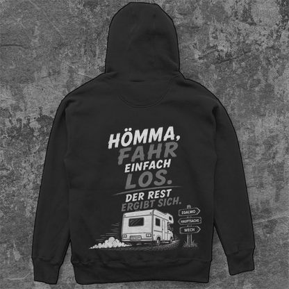 HÖMMA, FAHR EINFACH LOS! Camping Unisex  Hoodie