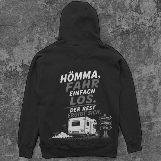 HÖMMA, FAHR EINFACH LOS! Camping Unisex  Hoodie