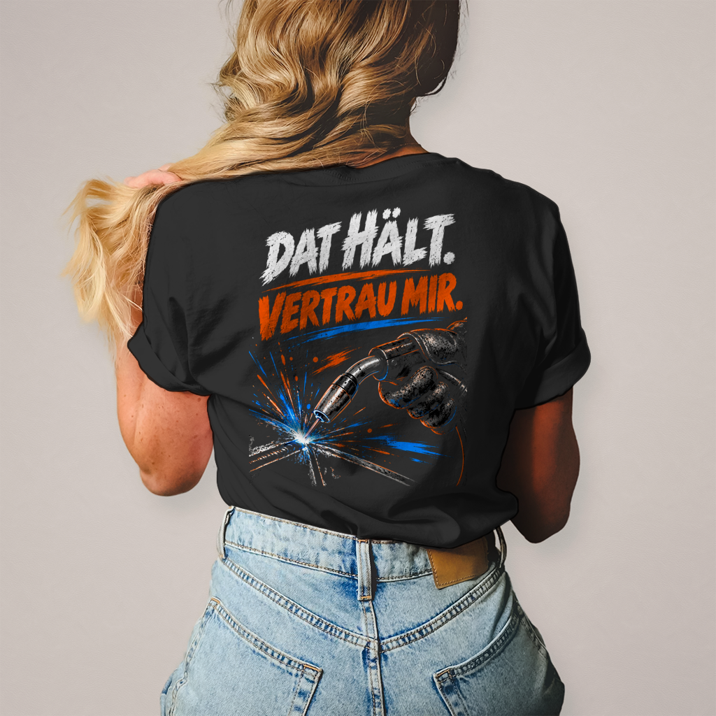 DAT HÄLT. VERTRAU MIR. - Damen T-Shirt POTTFREI