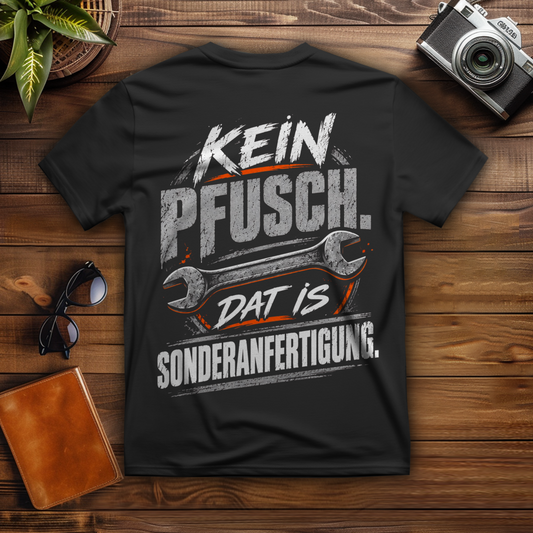 KEIN PFUSCH. DAT IS SONDERANFERTIGUNG. - T-Shirt-Herren