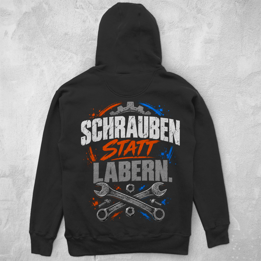 SCHRAUBEN STATT LABERN. - UNISEX HOODIE
