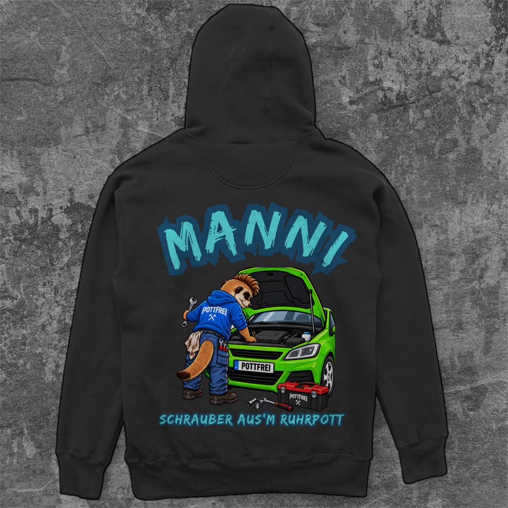 MANNI, SCHRAUBER AUS`M RUHRPOTT -  Camping Unisex  Hoodie