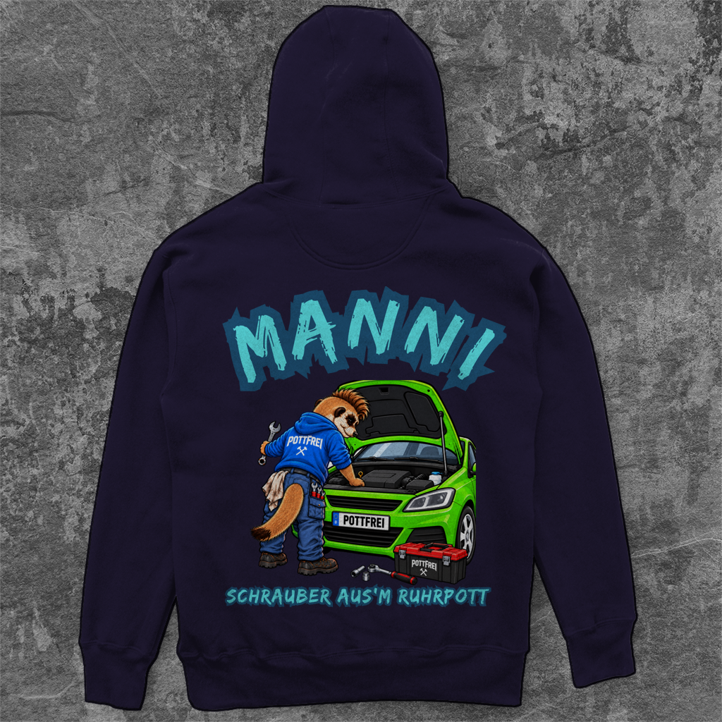MANNI, SCHRAUBER AUS`M RUHRPOTT -  Camping Unisex  Hoodie