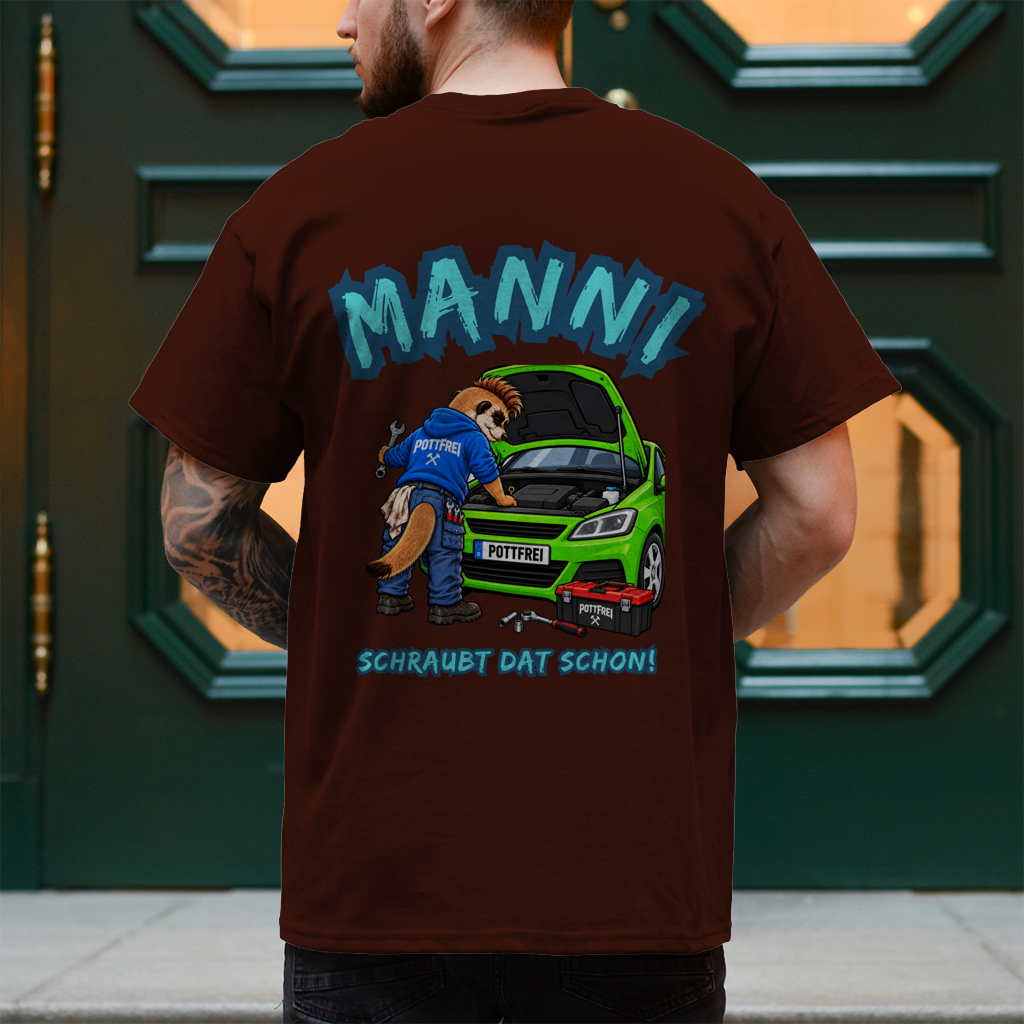 MANNI, SCHRAUBT DAT SCHON! - Schrauber T-Shirt-Herren