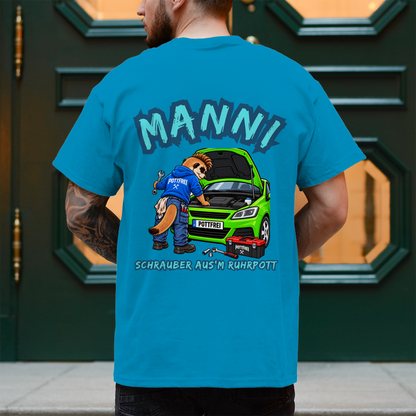 MANNI, SCHRAUBER AUS'M RUHRPOTT - T-Shirt-Herren