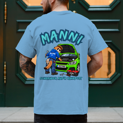 MANNI, SCHRAUBER AUS'M RUHRPOTT - T-Shirt-Herren