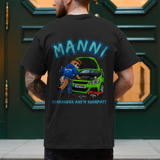 MANNI, SCHRAUBER AUS'M RUHRPOTT - T-Shirt-Herren