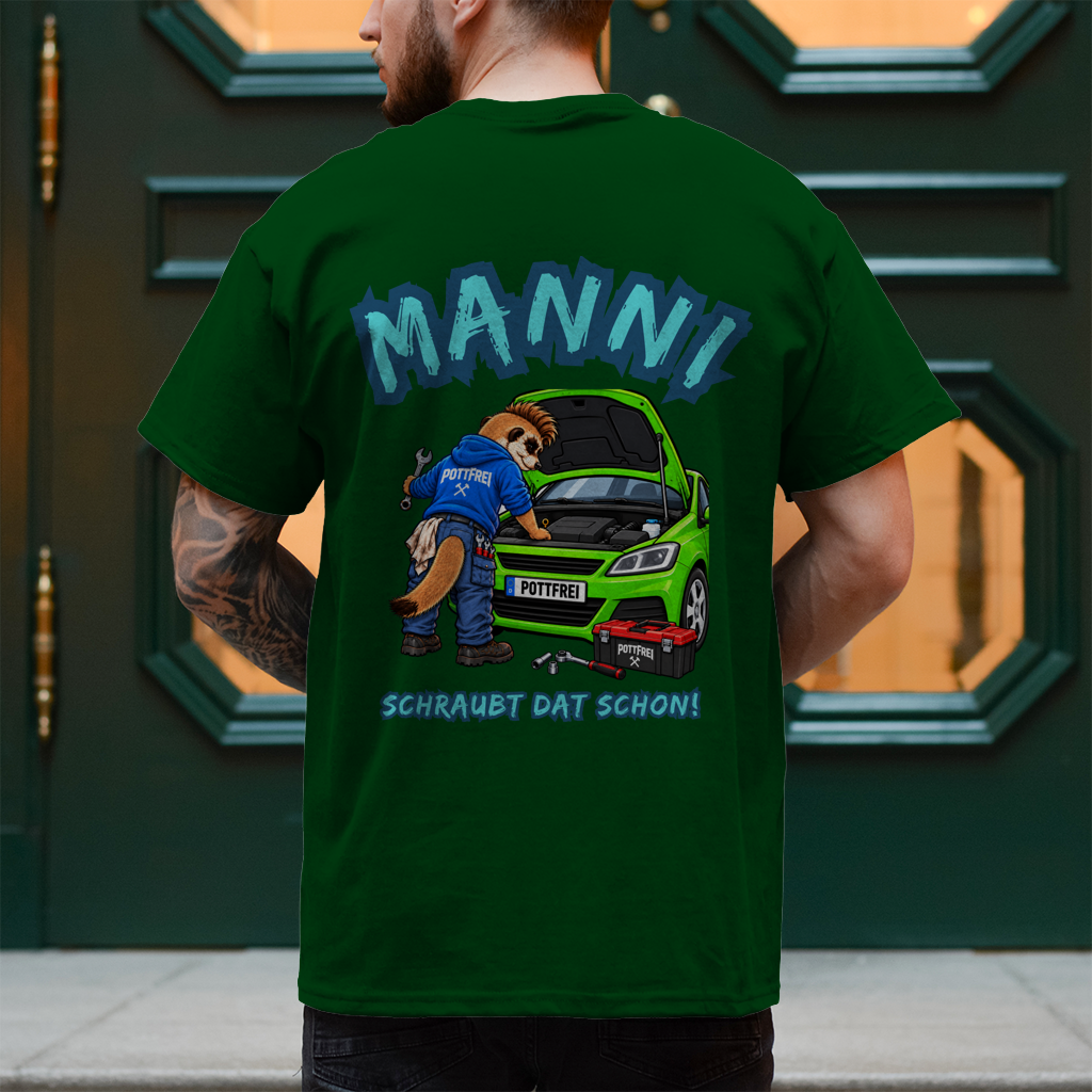 MANNI, SCHRAUBT DAT SCHON! - Schrauber T-Shirt-Herren