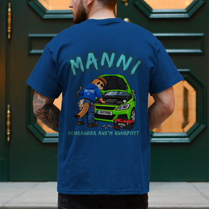 MANNI, SCHRAUBER AUS'M RUHRPOTT - T-Shirt-Herren