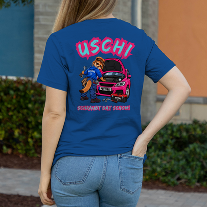 USCHI, SCHRAUBT DAT SCHON! - Schrauber Damen T-Shirt