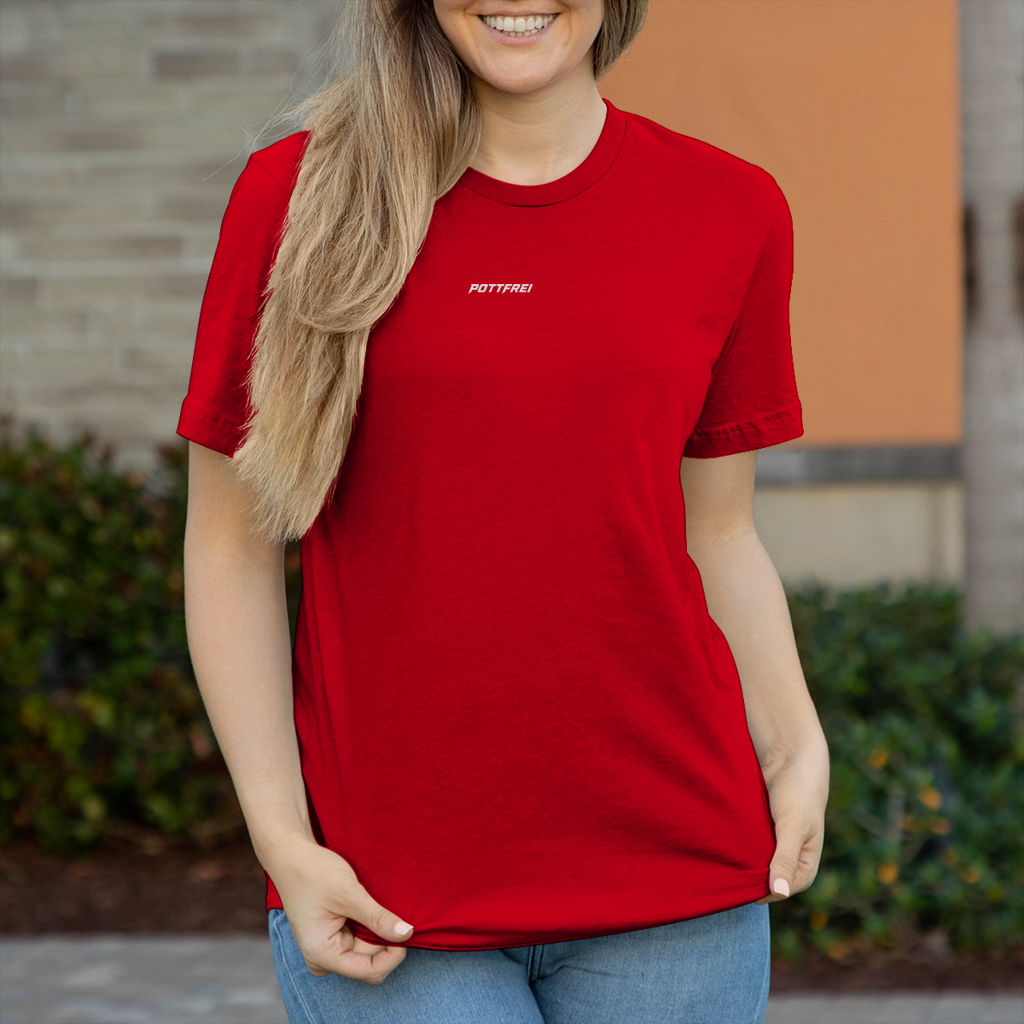 USCHI, SCHRAUBERIN AUS`M RUHRPOTT - Damen T-Shirt POTTFREI