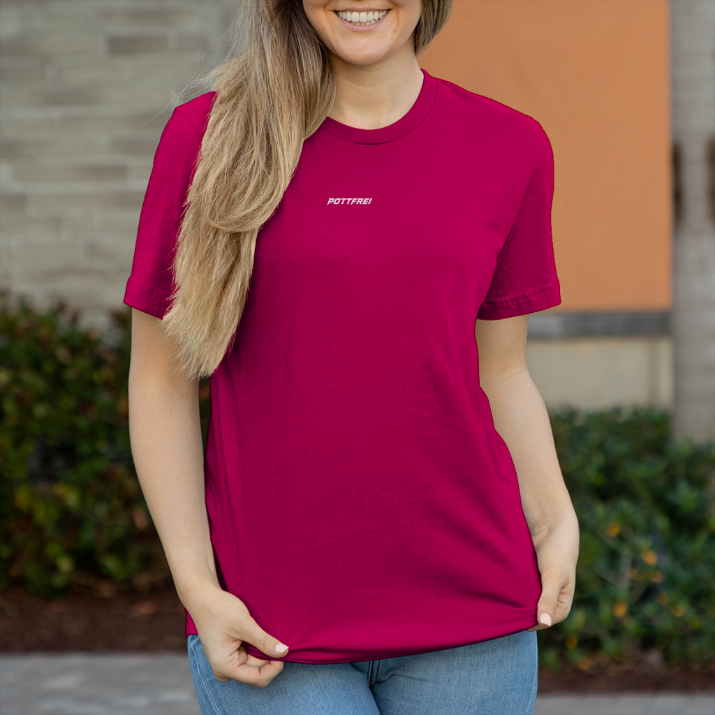 USCHI, SCHRAUBERIN AUS`M RUHRPOTT - Damen T-Shirt POTTFREI