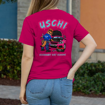 USCHI, SCHRAUBT DAT SCHON! - Schrauber Damen T-Shirt