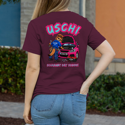 USCHI, SCHRAUBT DAT SCHON! - Schrauber Damen T-Shirt