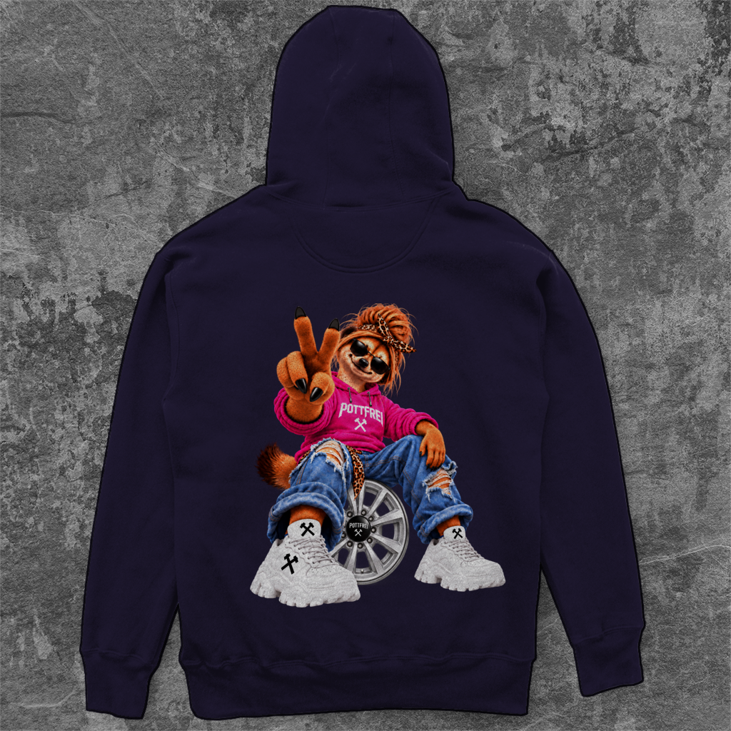 USCHI! RUHRPOTT MÄDEL MIT HALTUNG  -  Unisex  Hoodie