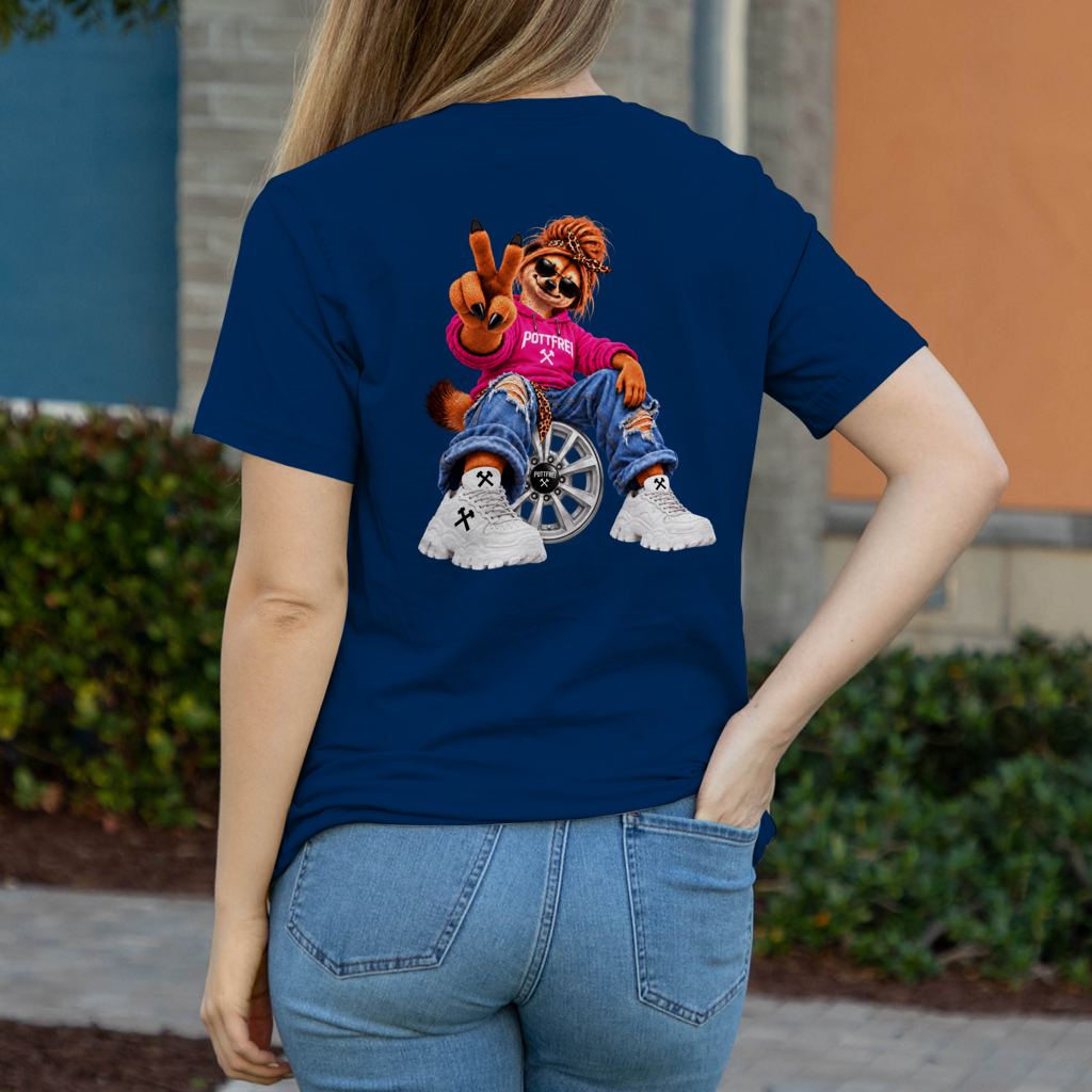 USCHI! RUHRPOTT MÄDEL MIT HALTUNG! - Schrauber Damen T-Shirt
