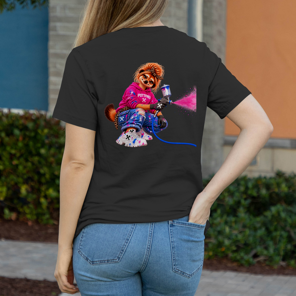 USCHI, LACKIERT DAT SCHON - Schrauber Damen T-Shirt