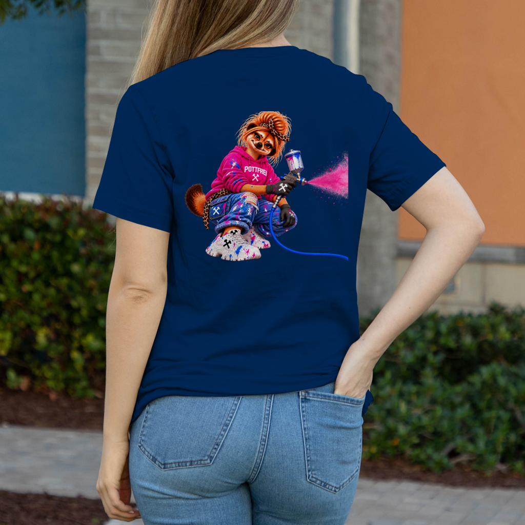 USCHI, LACKIERT DAT SCHON - Schrauber Damen T-Shirt