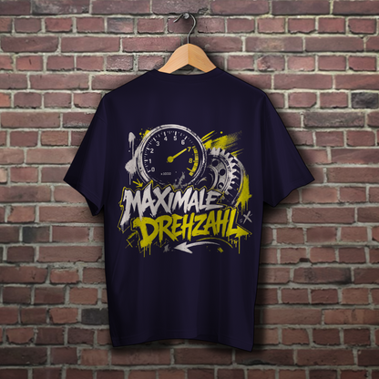 „Maximale Drehzahl“ –  Oversize T-Shirt AsphaltKult