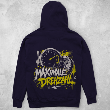 „Maximale Drehzahl“Unisex Oversize Hoodie AsphaltKult