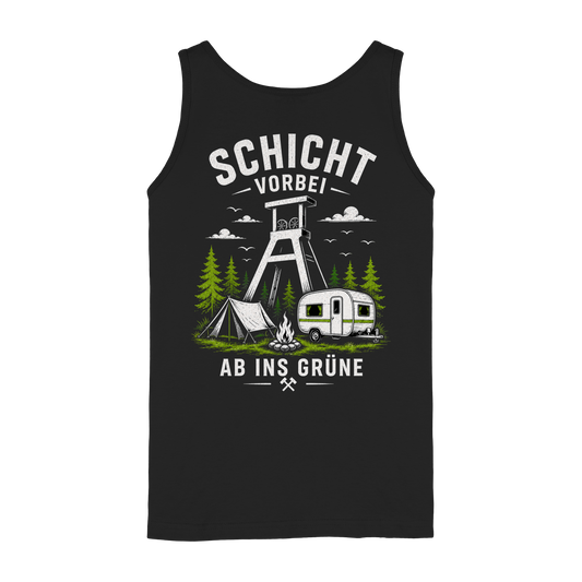 SCHICHT VORBEI AB INS GRÜNE - Ladies Tank-Top