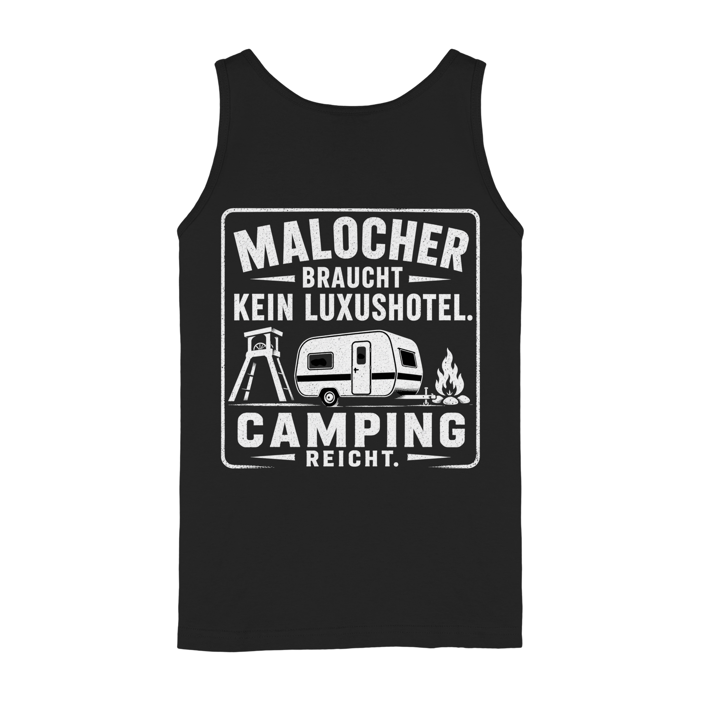 MALOCHER BRAUCHT KEIN LUXUS HOTEL - Ladies Tank-Top