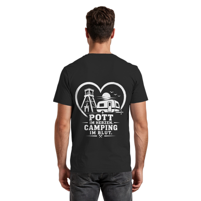 POTT IM HERZEN. CAMPING IM BLUT - Premium Classic T-Shirt