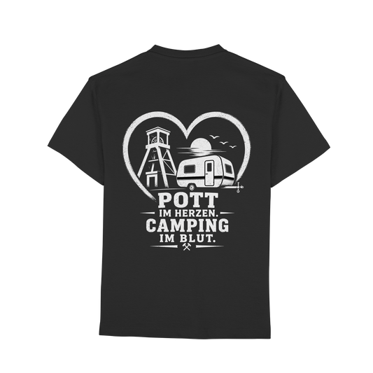 POTT IM HERZEN. CAMPING IM BLUT - Premium Classic T-Shirt