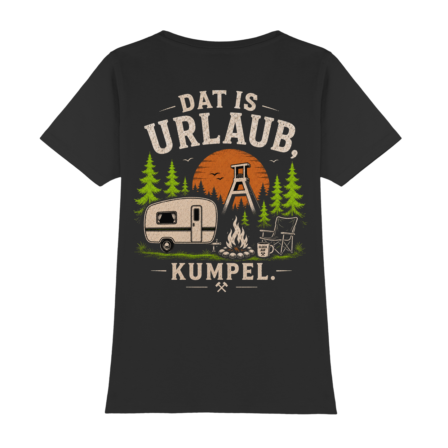 DAT IS URLAUB, KUMPEL - Womens Premium Classic T-Shirt